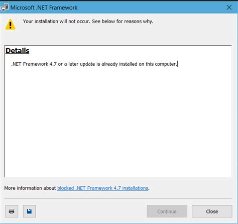 Announcing the .NET Framework 4.7 .